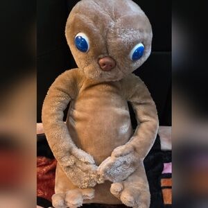 Rare Kamar 1990's Vintage E.T Plush MBH In Korea 15"